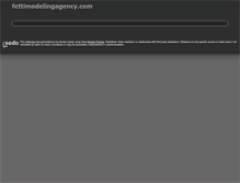 Tablet Screenshot of fettimodelingagency.com